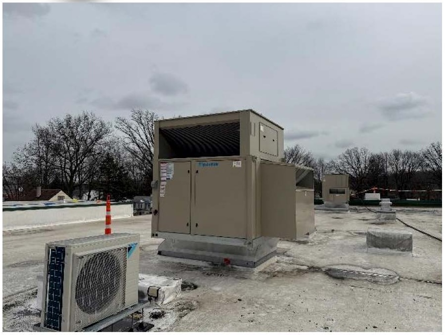 ECC - Roof Top Units Install In Progress