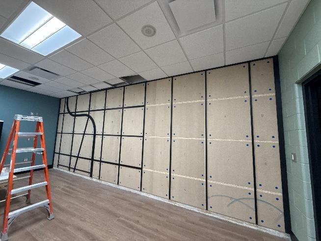 ECC - LEGO Wall in Progress
