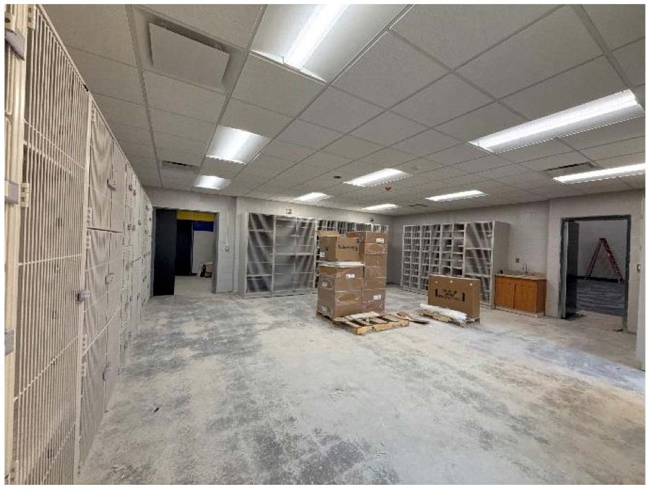 CHS - Band Room Storage in Progress