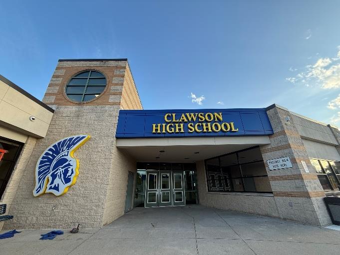 CHS - Front Exterior Back-Lit Signage