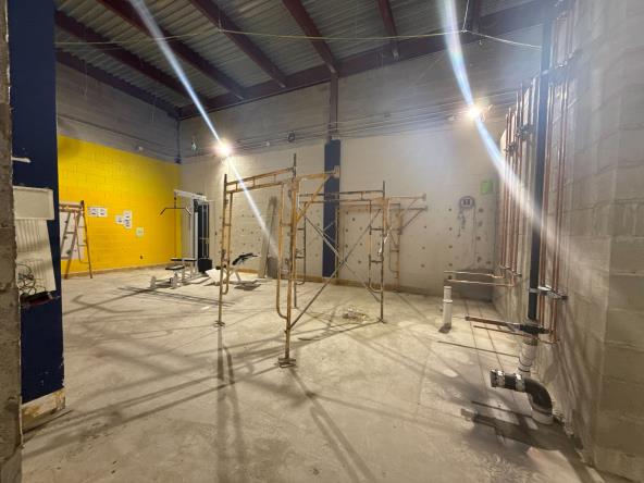 CHS - Athletics Team Rooms in Progress