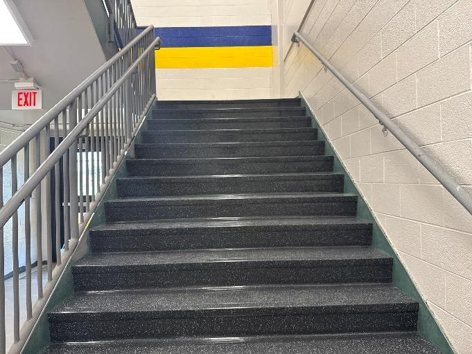 CHS - Stair Treads in Progress