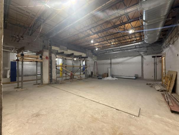 CHS - New Weight Room in Progress