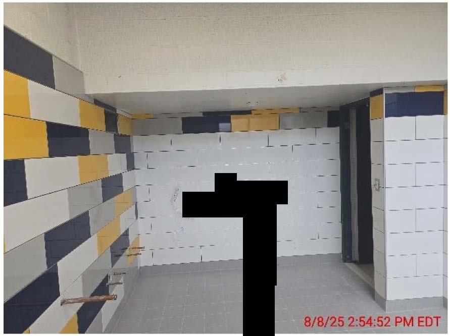 CHS - Bathroom Tile & Grout Install In Progress
