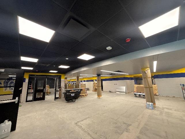 CHS - Front Lobby in Progress
