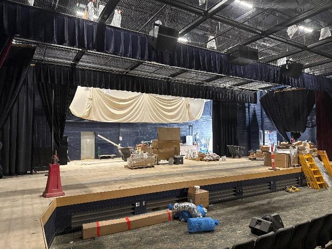 CHS - Auditorium Stage in Progress