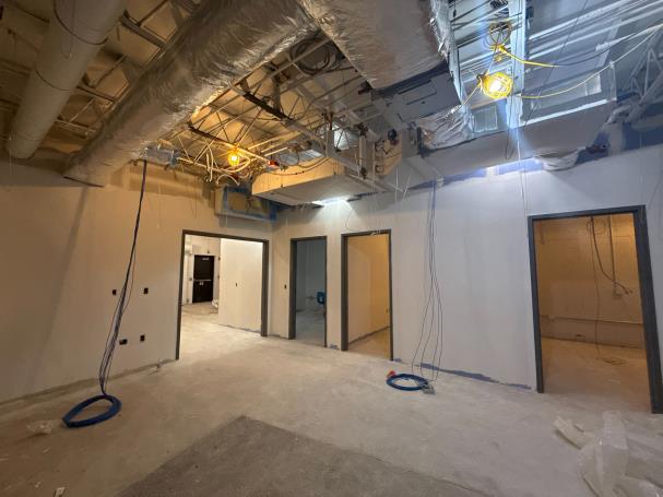 CHS - I.T. Offices Painting in Progress