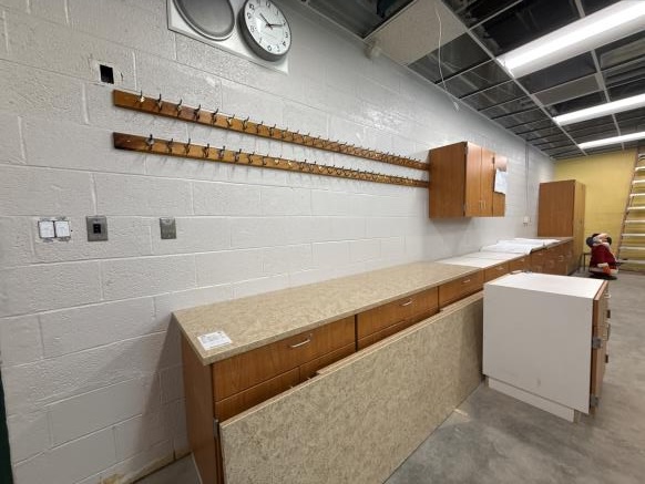 CHS - Casework & Countertops Install in Progress